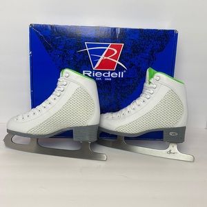 Riedell Ice Skates 113 White & Sparkle Lime
Ladies Shoes